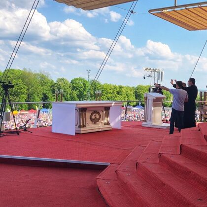 Czestochowa, Poland: Preaching and Praying at the National Charismatic Catholic Conferen