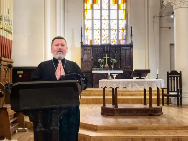 Since March 2020, we have been holding services in the Anglican Church building